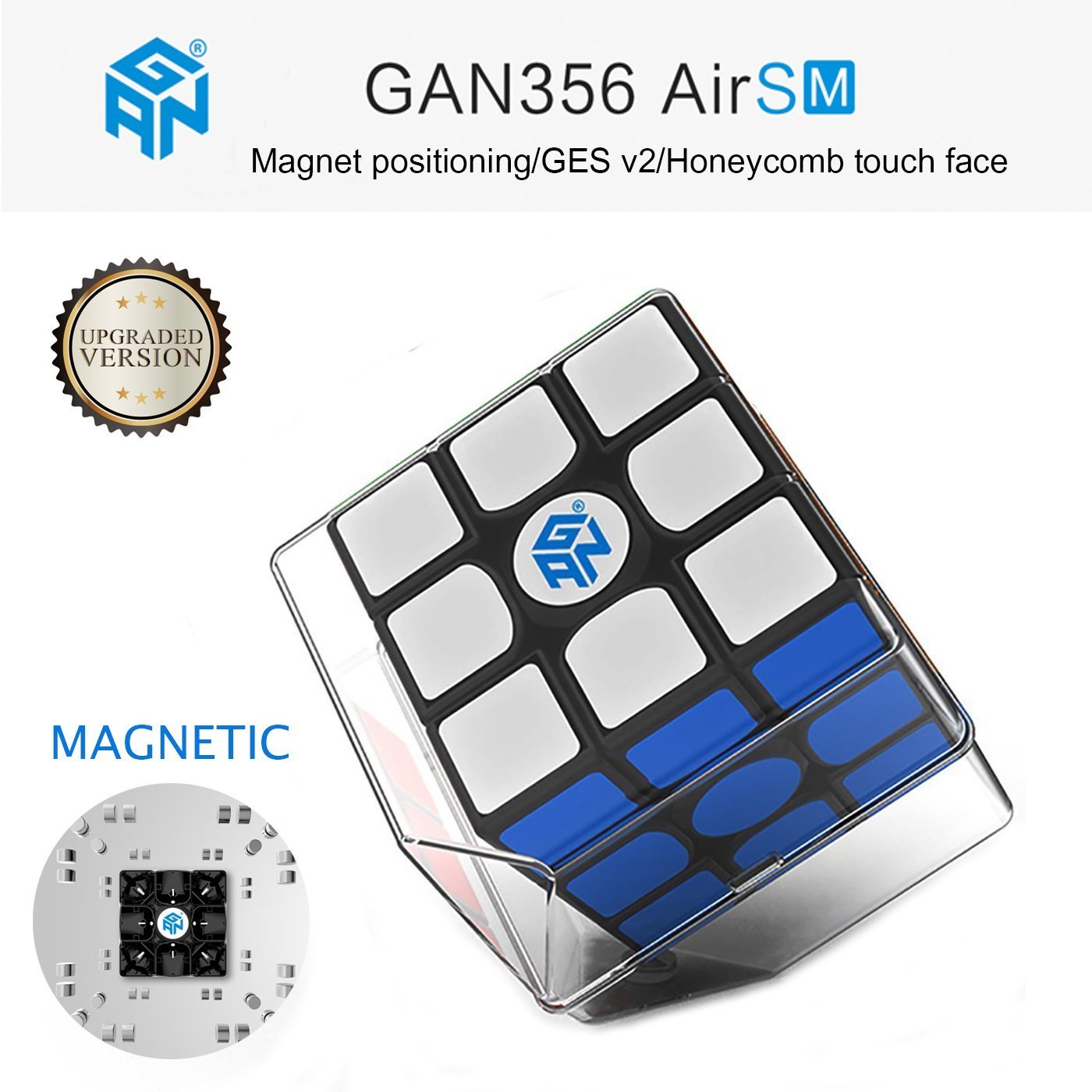 Gan 356 Air Pro Honey Comb contact surface 3x3x3 Speed Competition Magic Cube